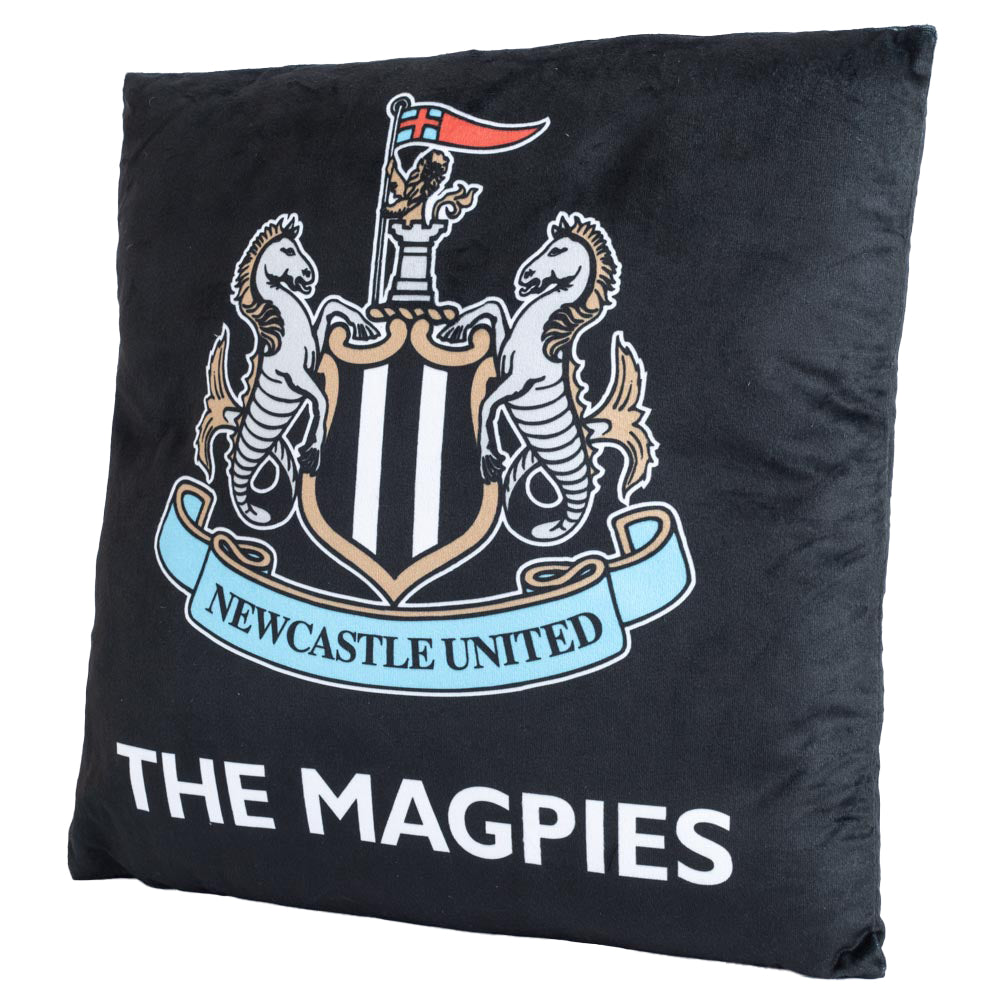 Black-White - Back - Newcastle United FC The Magpies Filled Cushion