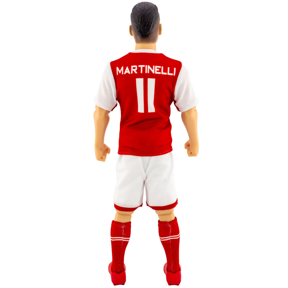 Red-White - Back - Arsenal FC Gabriel Martinelli Action Figure