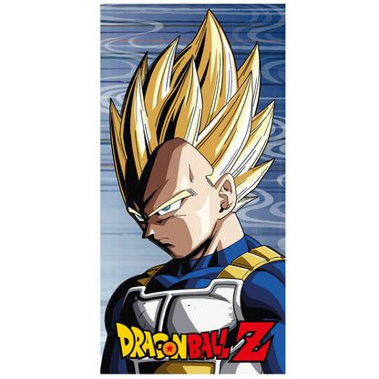 Blue-Yellow-Red - Front - Dragon Ball Z Vegeta Beach Towel