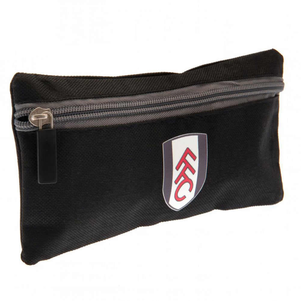 Black - Side - Fulham FC Crest Pencil Case