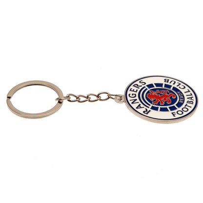 Blue-White-Red - Back - Rangers FC Ready Crest Keyring