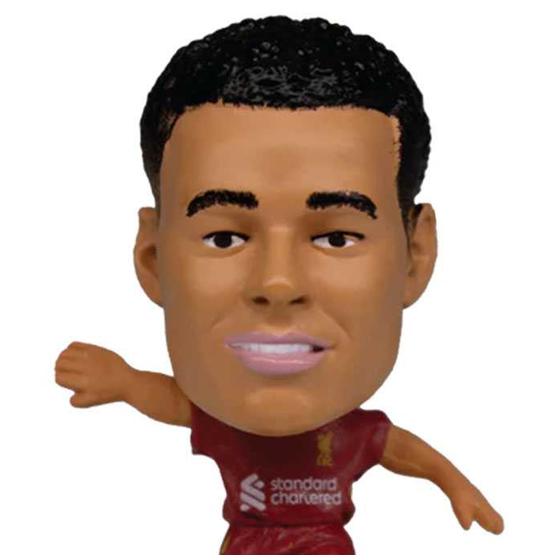 Red-Green-Gold - Side - Liverpool FC Cody Gakpo 2025 SoccerStarz Football Figurine