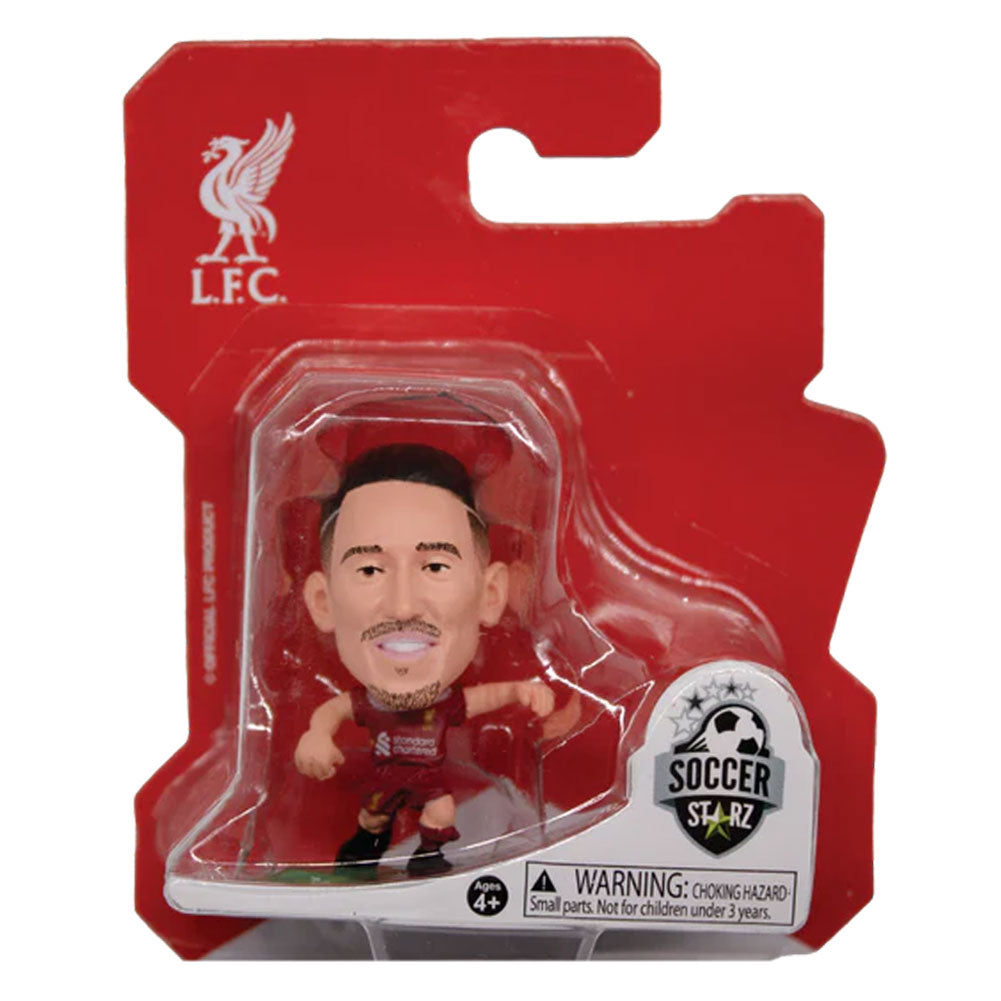 Red-Green-Gold - Back - Liverpool FC Konstantinos Tsimikas 2025 SoccerStarz Football Figurine