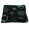Black-Green - Front - Xbox Iconic Fleece Logo Blanket