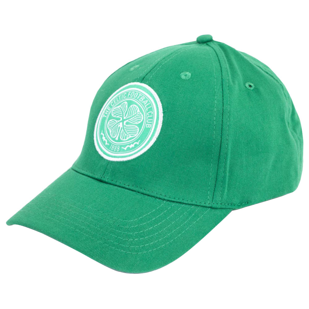 Green-White - Front - Celtic FC Core Baseball Cap
