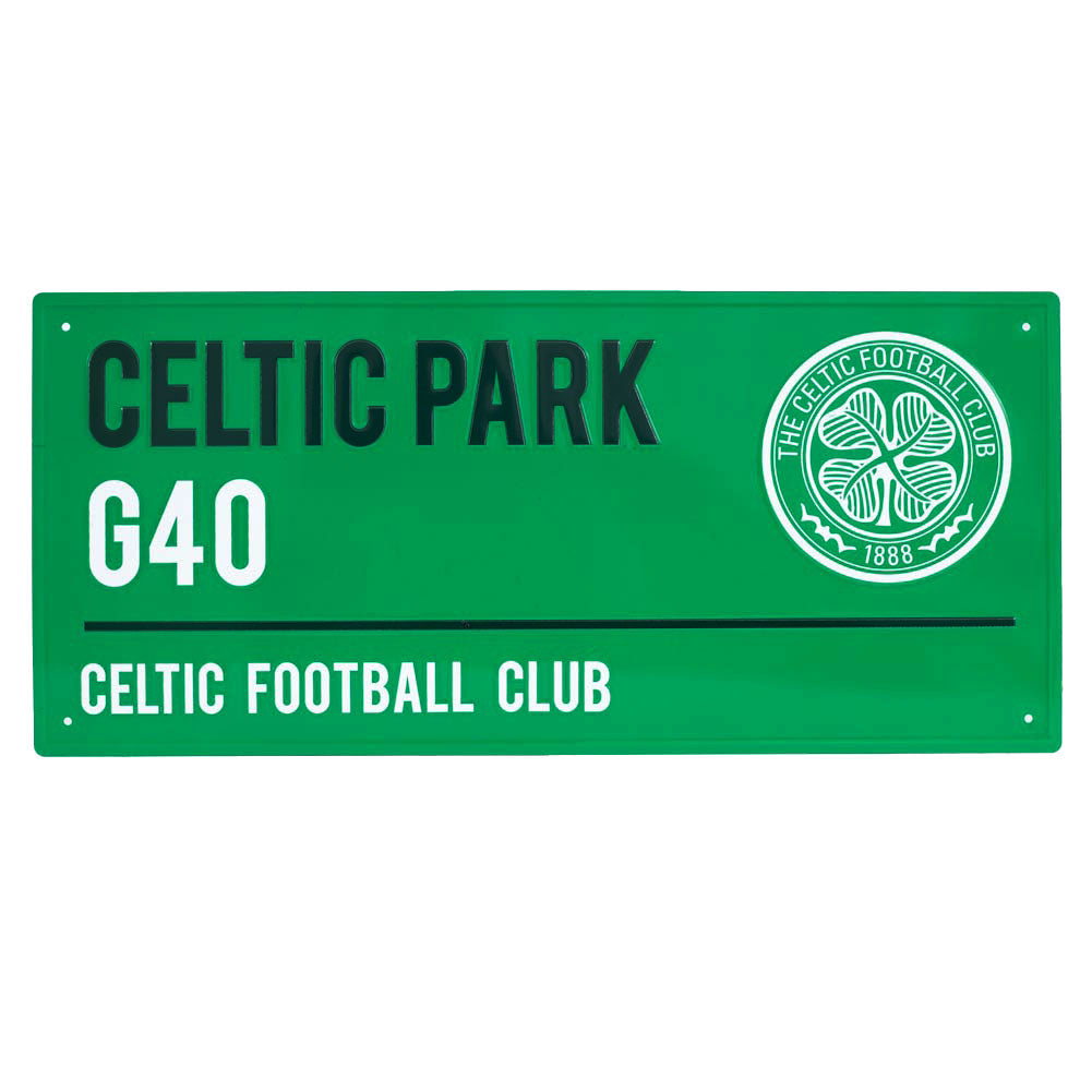 Green - Front - Celtic FC Street Sign