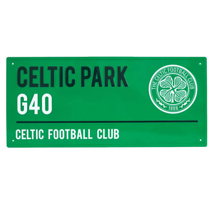 Green - Front - Celtic FC Street Sign