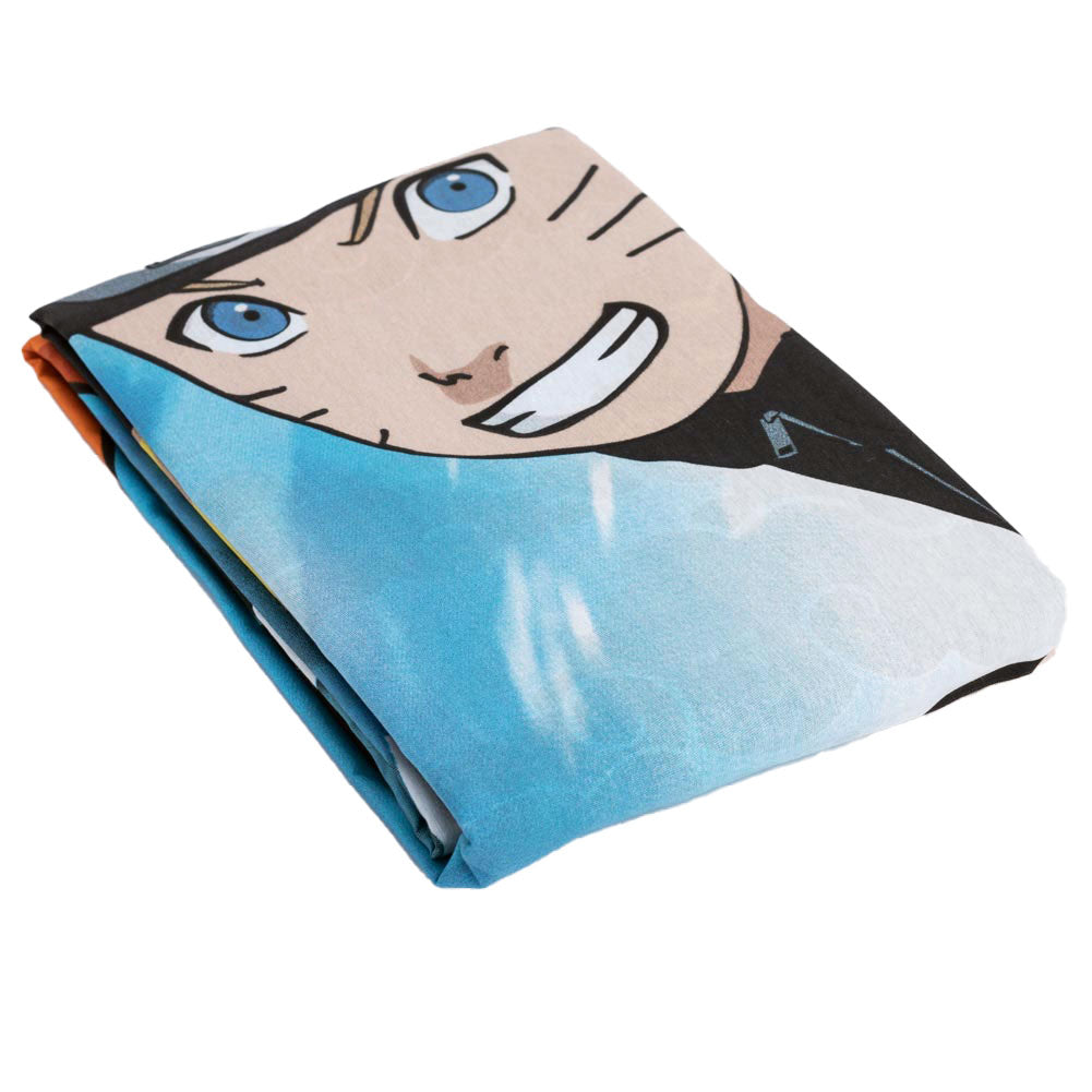 Multicoloured - Side - Naruto: Shippuden Clouds Duvet Cover Set