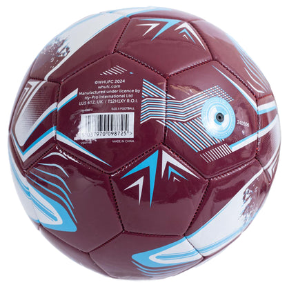 Claret-Sky Blue-White - Side - West Ham United FC Turbine Football