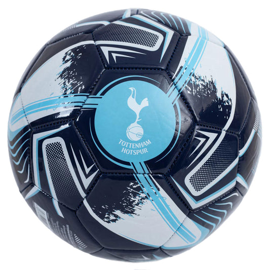 Navy Blue-White - Front - Tottenham Hotspur FC Turbine Football
