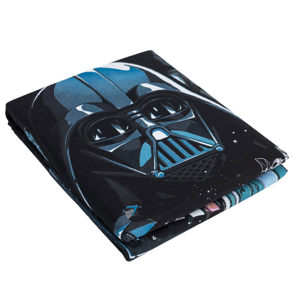 Black-White-Blue - Side - Star Wars Dark Side Duvet Set