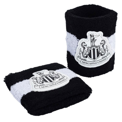 Black-White - Front - Newcastle United FC Wristband (Pack of 2)