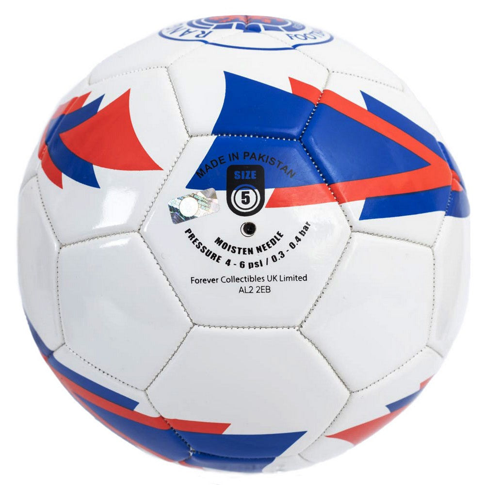 White-Blue-Red - Back - Rangers FC Surge Football