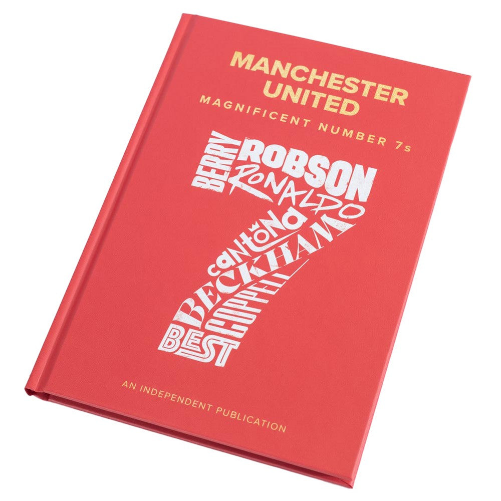 Red-White-Yellow - Front - Manchester United FC Magnificent Number 7s Book
