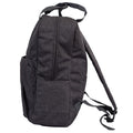 Black-Grey - Side - Tottenham Hotspur FC Spurs Premium Crest Backpack