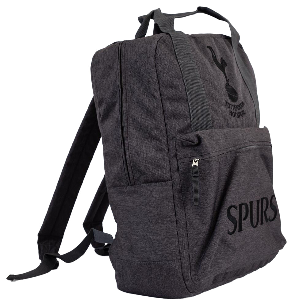 Black-Grey - Lifestyle - Tottenham Hotspur FC Spurs Premium Crest Backpack
