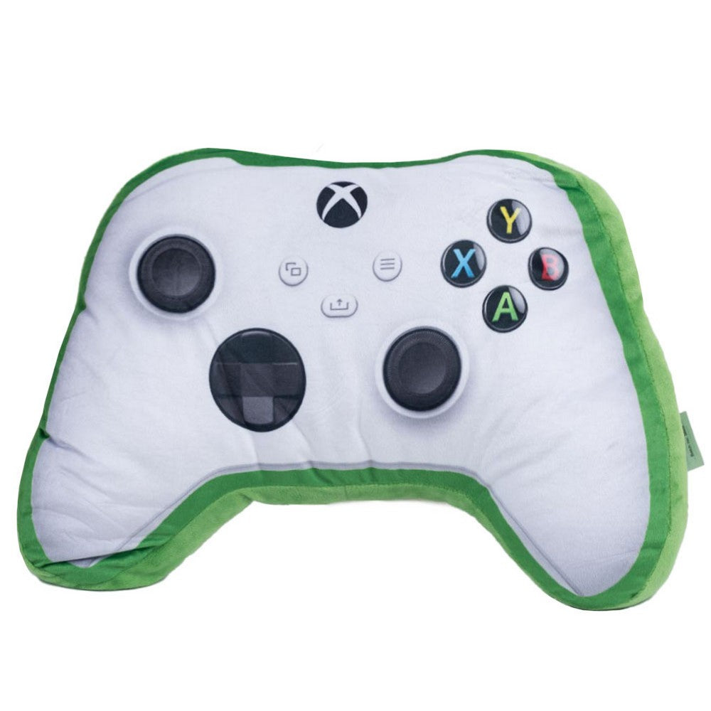 Green-White - Front - Xbox Game Controller Cushion