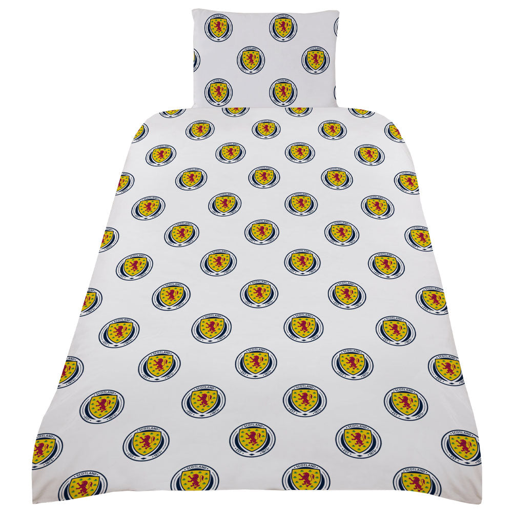 Navy-White-Yellow - Back - Scottish FA Duvet Set