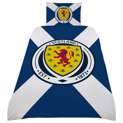 Navy-White-Yellow - Front - Scottish FA Duvet Set
