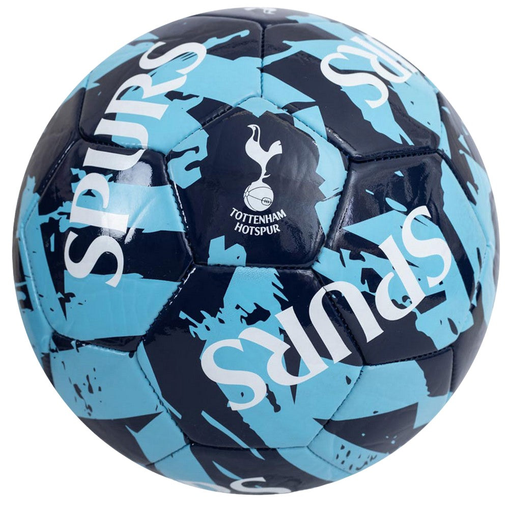 Sky Blue-Navy - Back - Tottenham Hotspur FC Graffiti Football