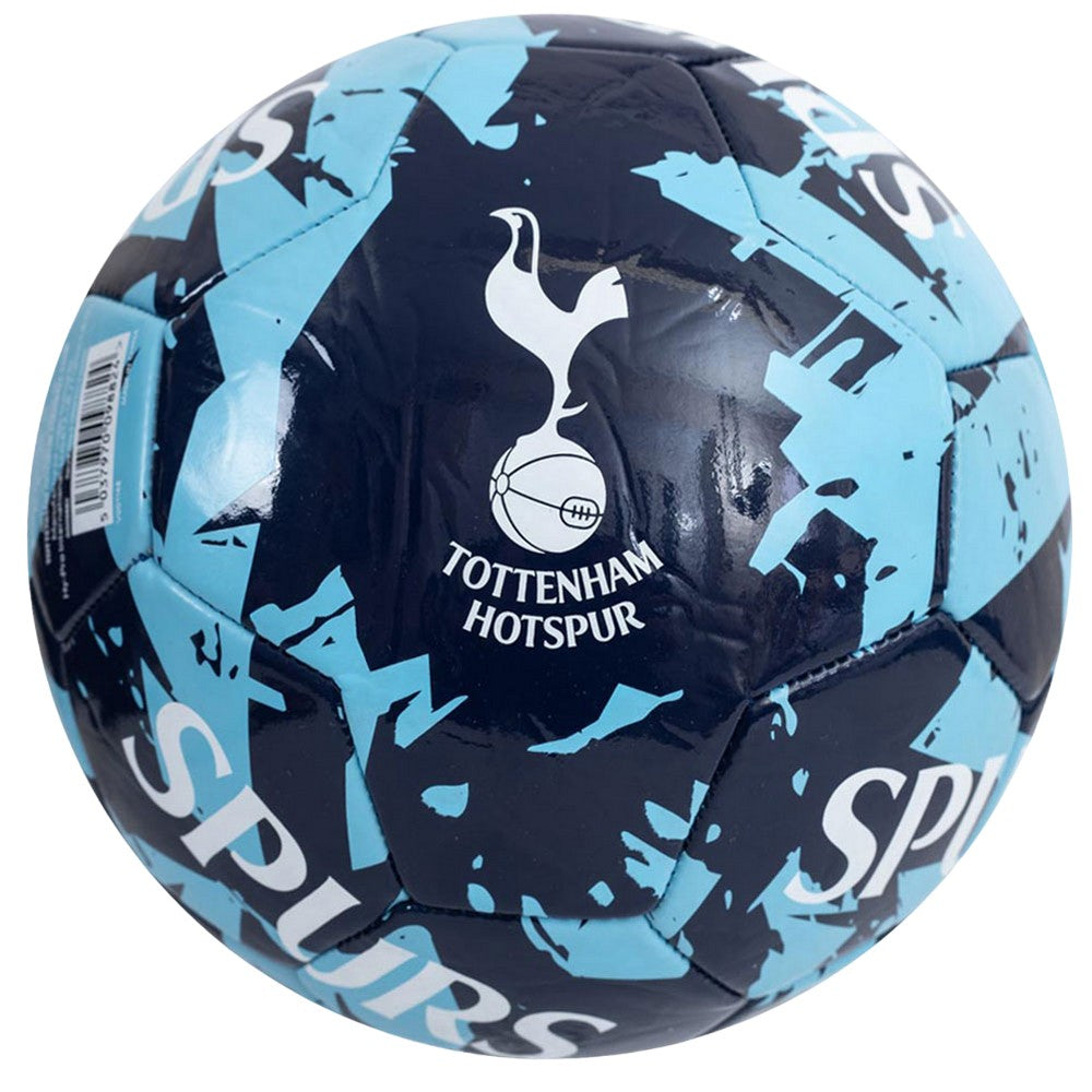 Sky Blue-Navy - Front - Tottenham Hotspur FC Graffiti Football