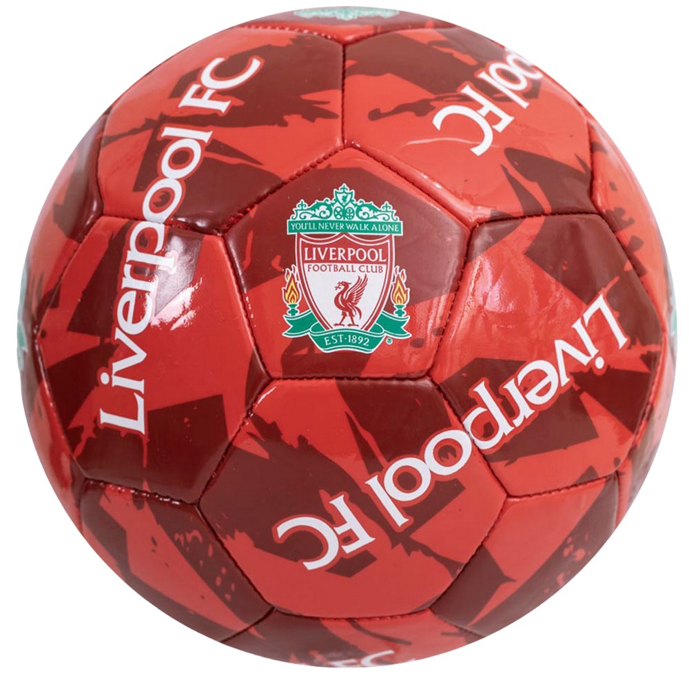 Red - Back - Liverpool FC Graffiti Football