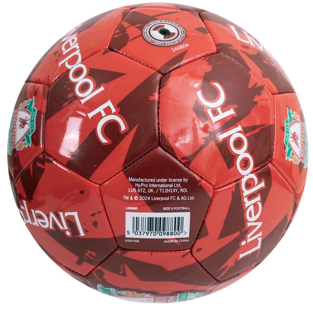 Red - Side - Liverpool FC Graffiti Football