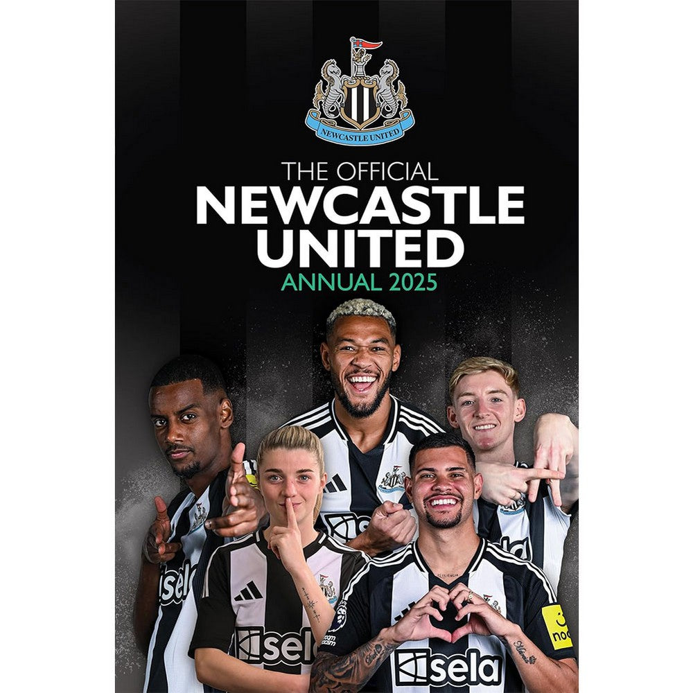 Black-White-Blue-Gold - Front - Newcastle United FC 2025 Annual