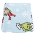 Blue-Red-Green - Back - The Grinch Fleece Blanket