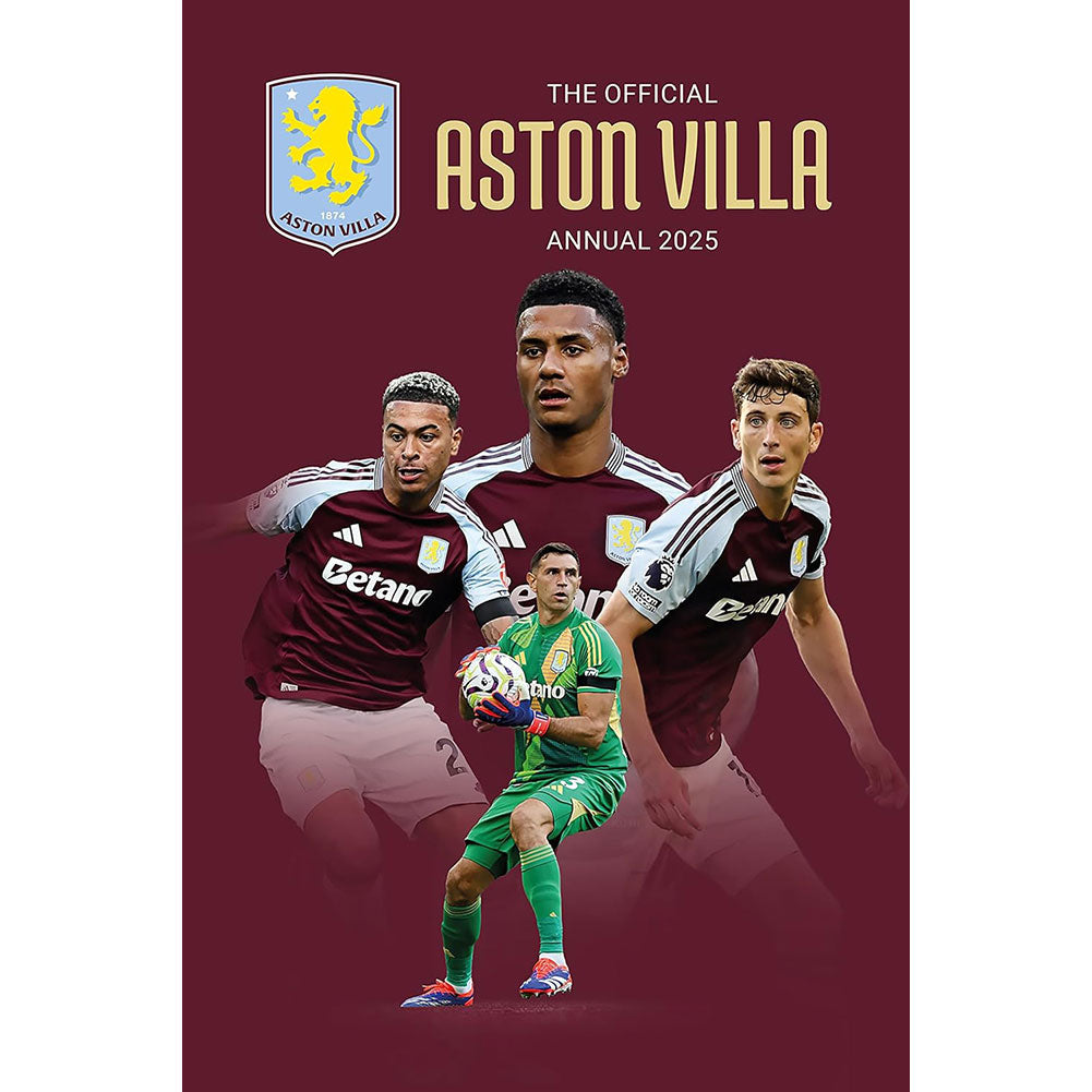 Maroon - Front - Aston Villa FC 2025 Annual