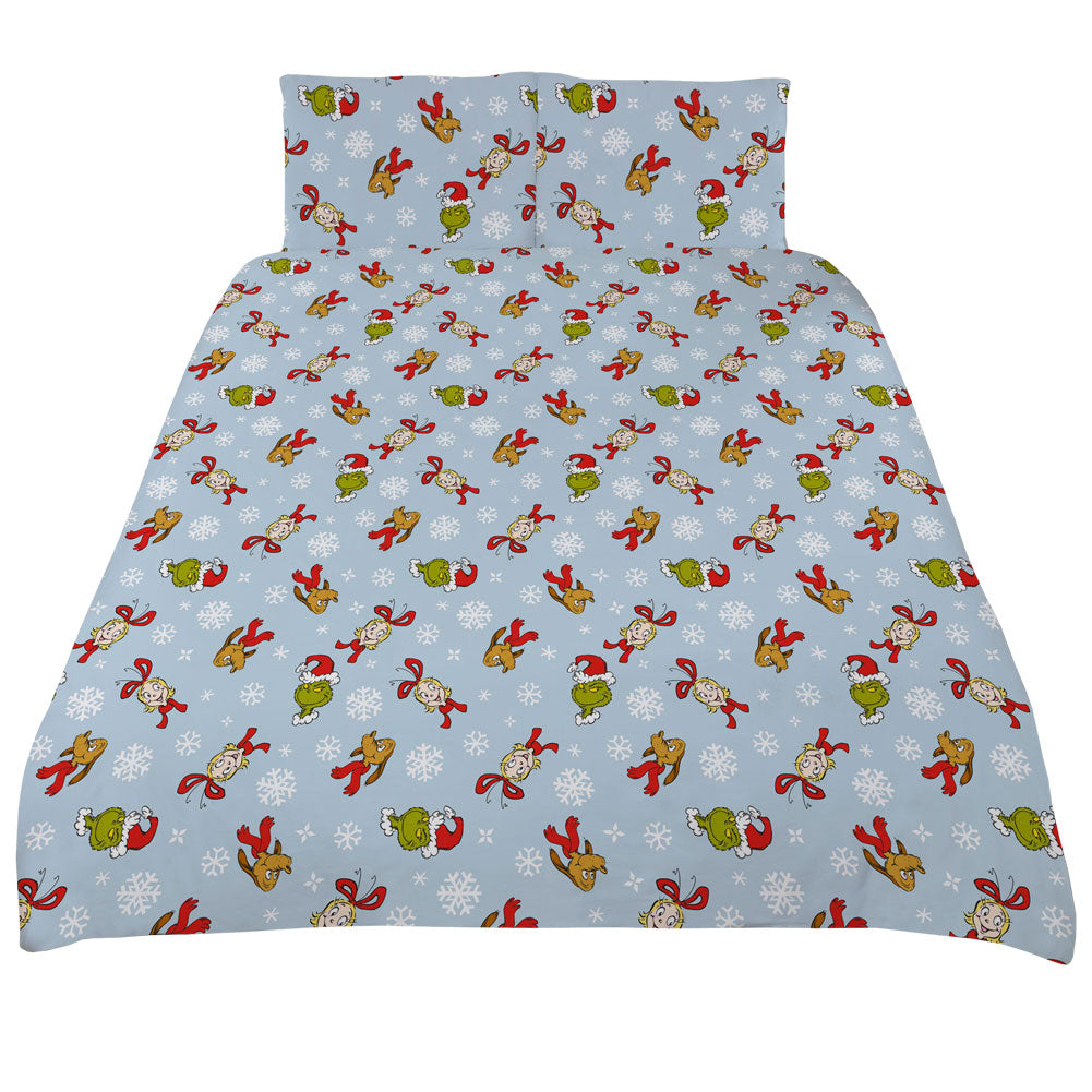 Multicoloured - Back - The Grinch Duvet Cover Set