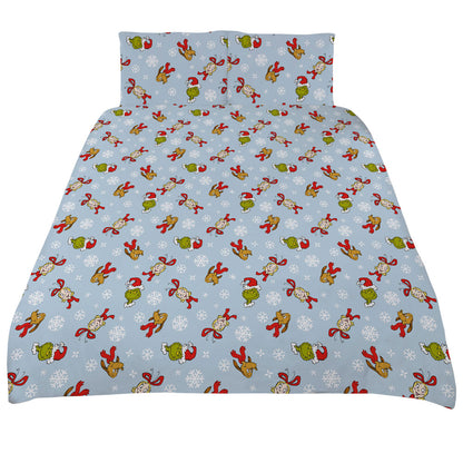 Multicoloured - Back - The Grinch Duvet Cover Set