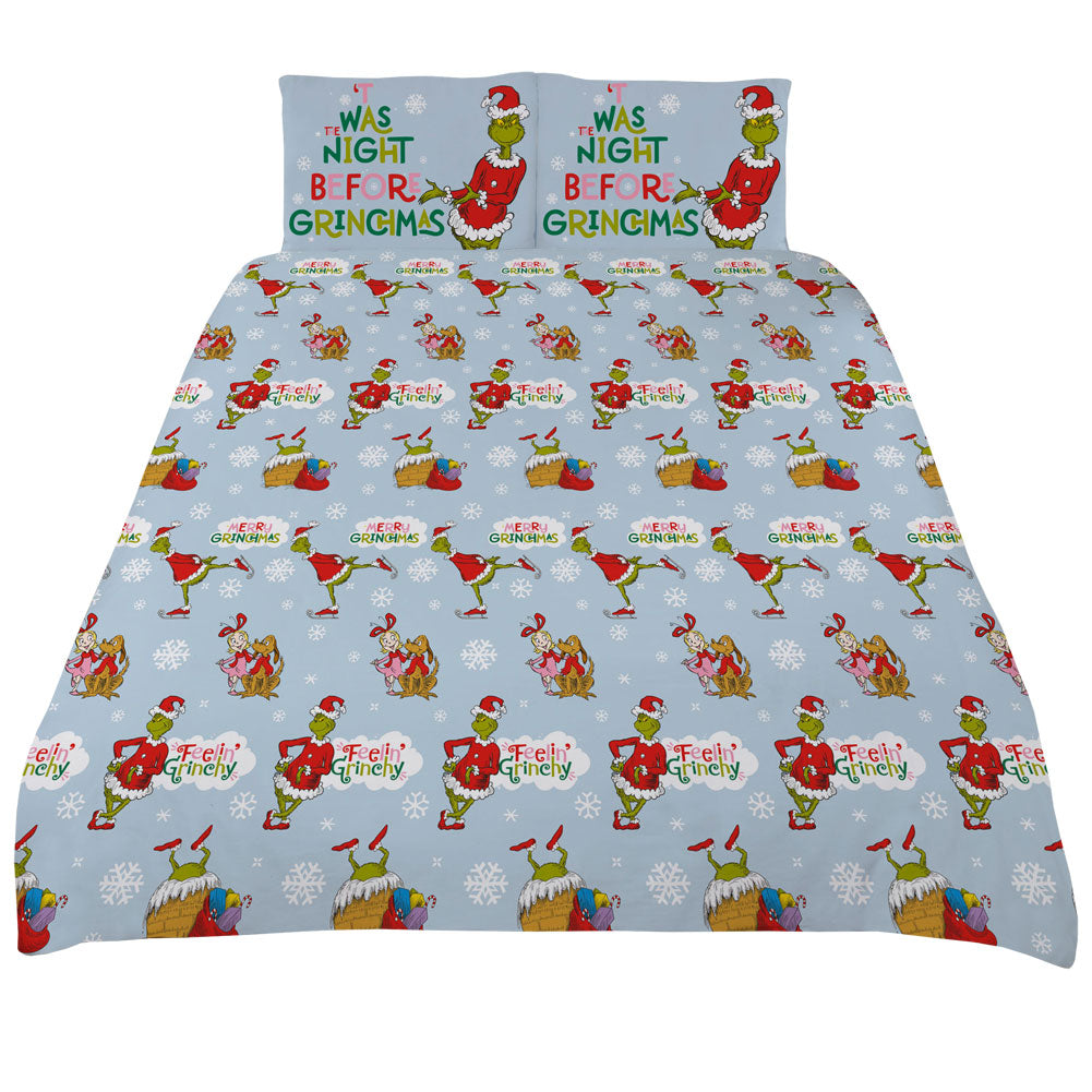 Multicoloured - Front - The Grinch Duvet Cover Set
