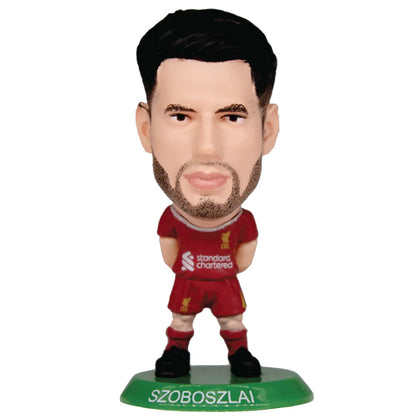 Red-Green - Front - Liverpool FC Dominik Szoboszlai 2025 SoccerStarz Football Figurine