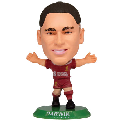 Red-Green - Front - Liverpool FC Darwin Nunez 2025 SoccerStarz Football Figurine