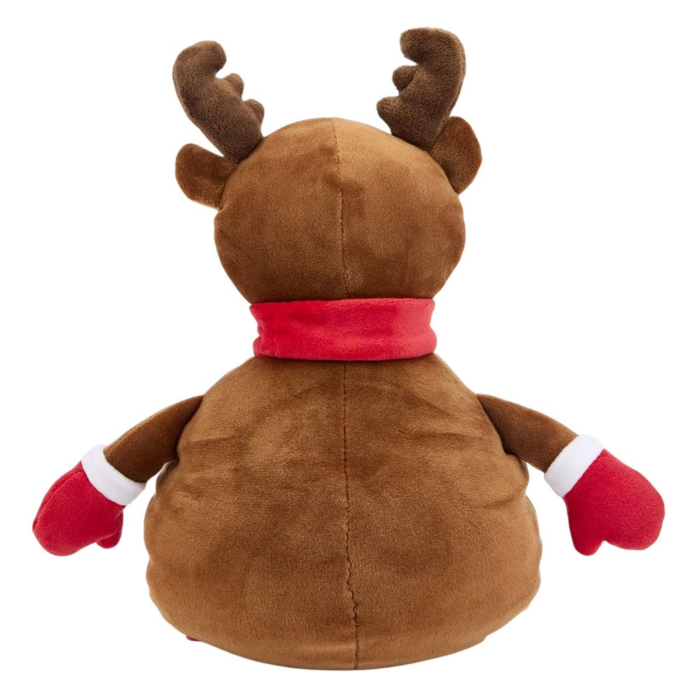 Brown-Beige - Back - Liverpool FC Reindeer Plush Toy