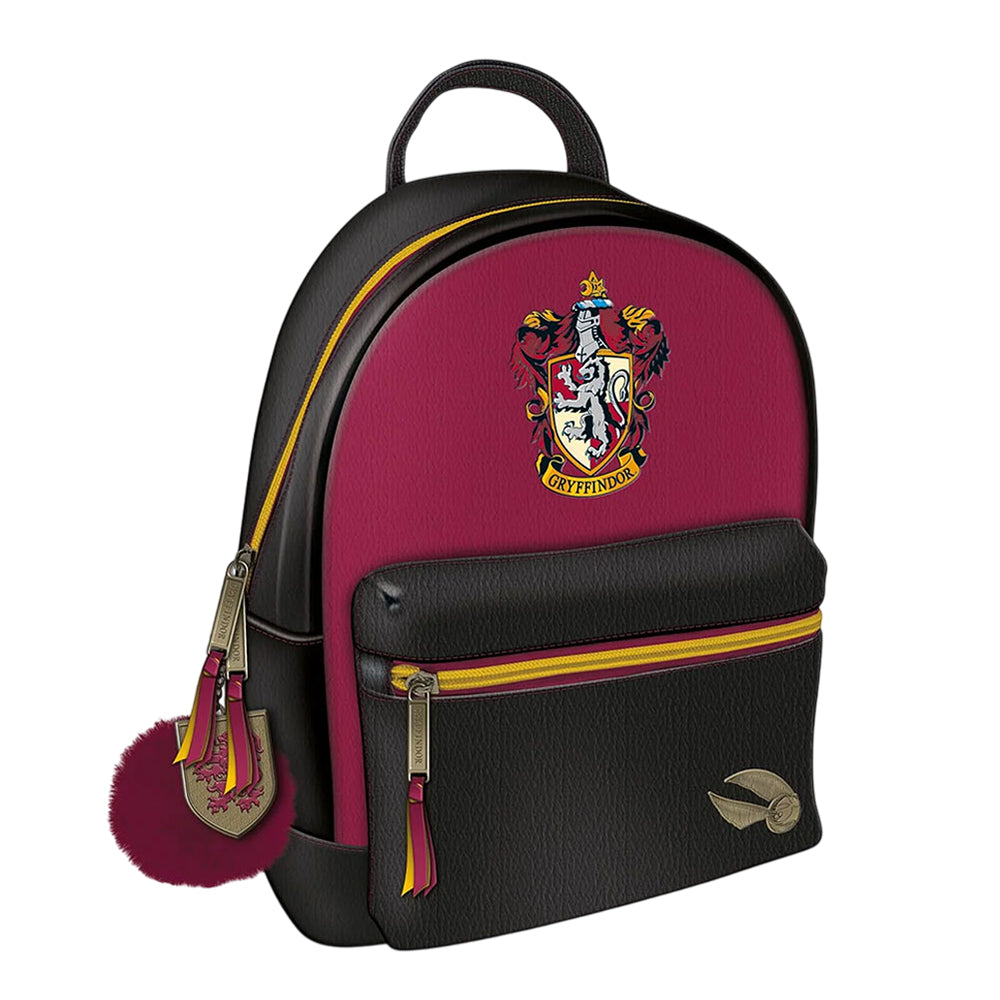 Maroon-Black-Yellow - Front - Harry Potter Gryffindor Backpack