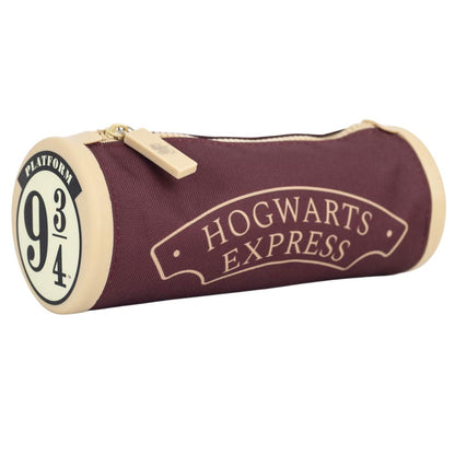Maroon-Beige - Side - Harry Potter 9 & 3 Quarters Pencil Case