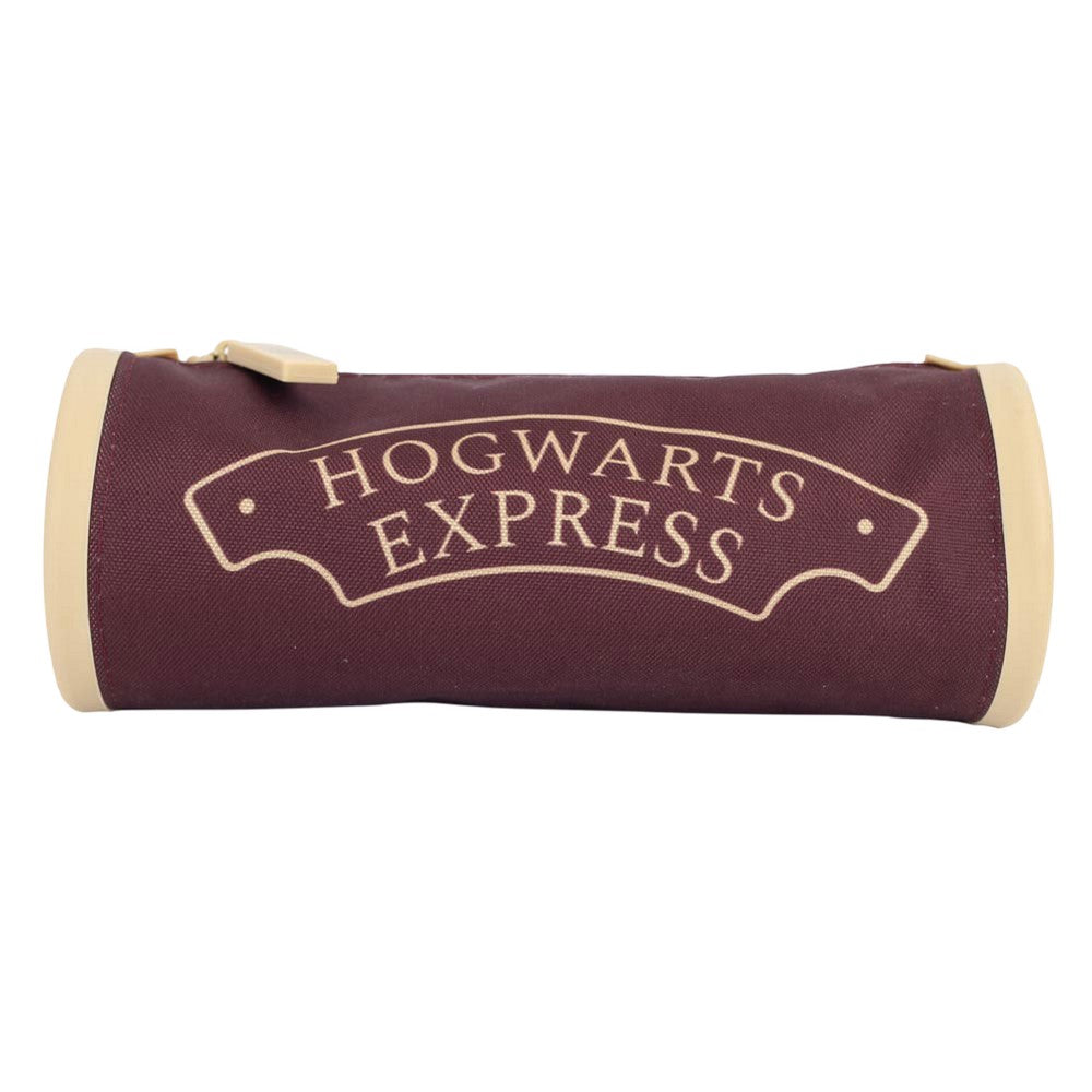 Maroon-Beige - Front - Harry Potter 9 & 3 Quarters Pencil Case