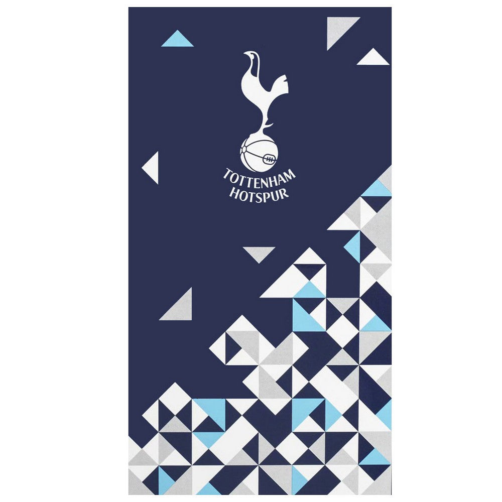 Blue-White-Grey - Front - Tottenham Hotspur FC Particle Beach Towel