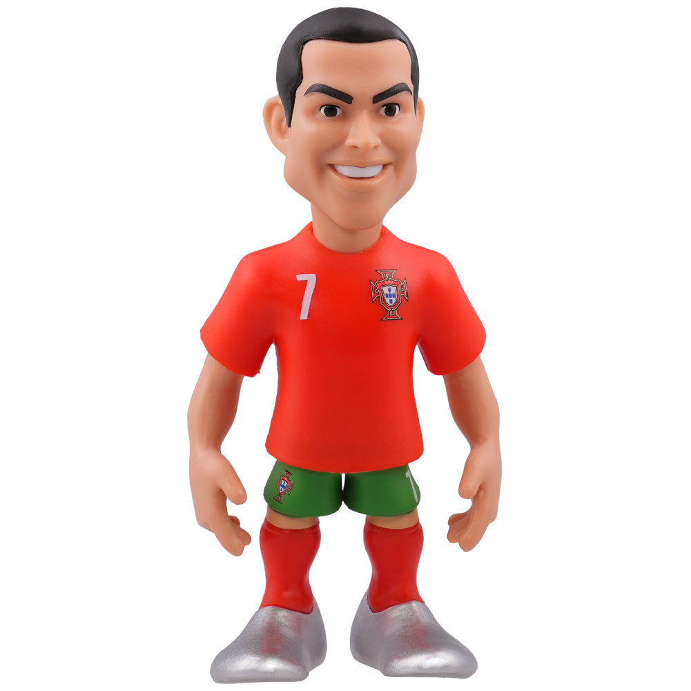 Multicoloured - Front - Portugal FC Cristiano Ronaldo MiniX Football Figurine