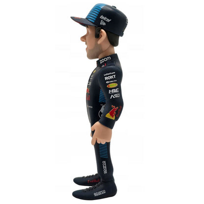 Multicoloured - Back - Oracle Red Bull Racing Checo Perez MiniX Collectable Figurine