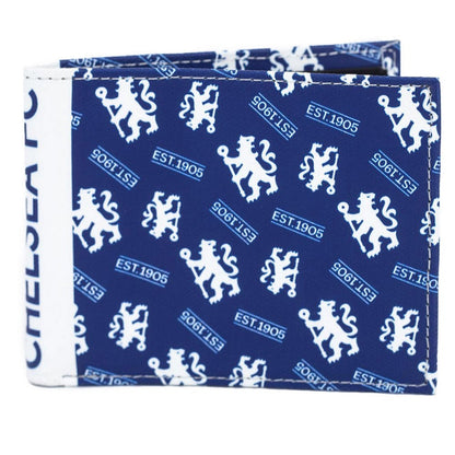 Blue-White - Front - Chelsea FC Icon Wallet
