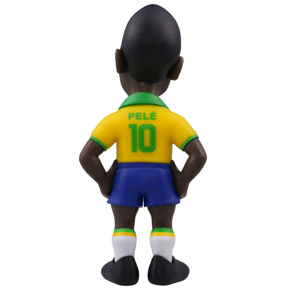Multicoloured - Back - Brazil FC Pele MiniX Football Figurine