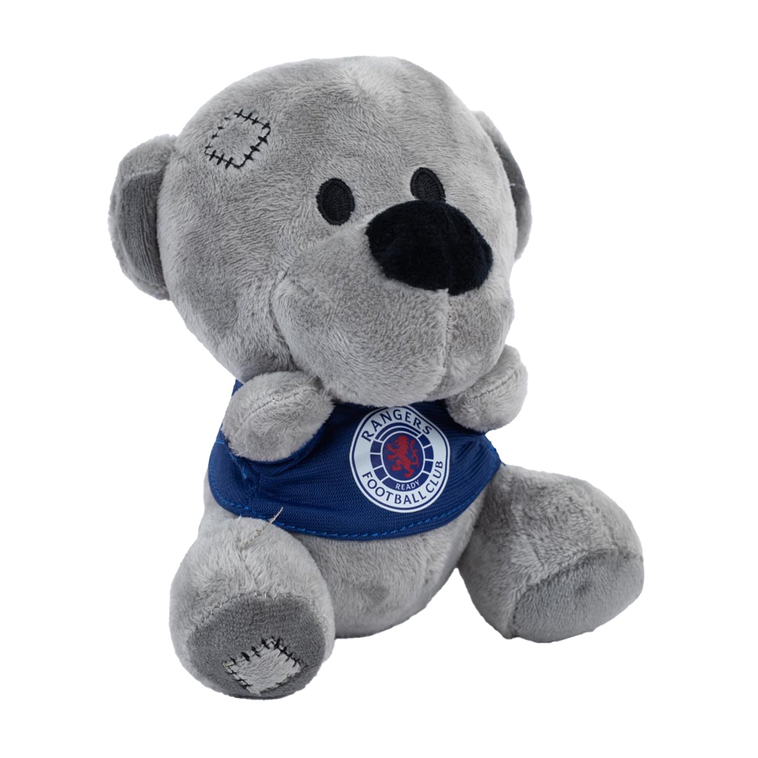 Grey-Royal Blue-White - Back - Rangers FC Timmy Bear Plush Toy