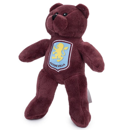 Claret - Back - Aston Villa FC Mini Bear Plush Toy