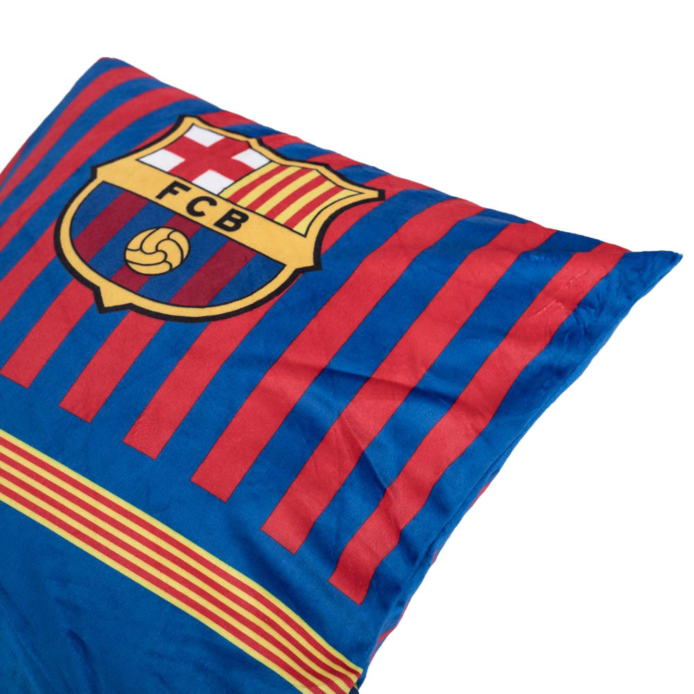 Blue-Red-Yellow - Side - FC Barcelona Filled Cushion