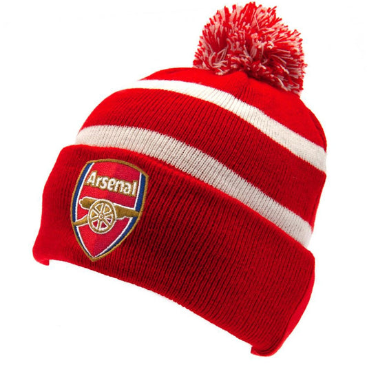 Red-White-Blue - Front - Arsenal FC Childrens-Kids Breakaway Ski Hat