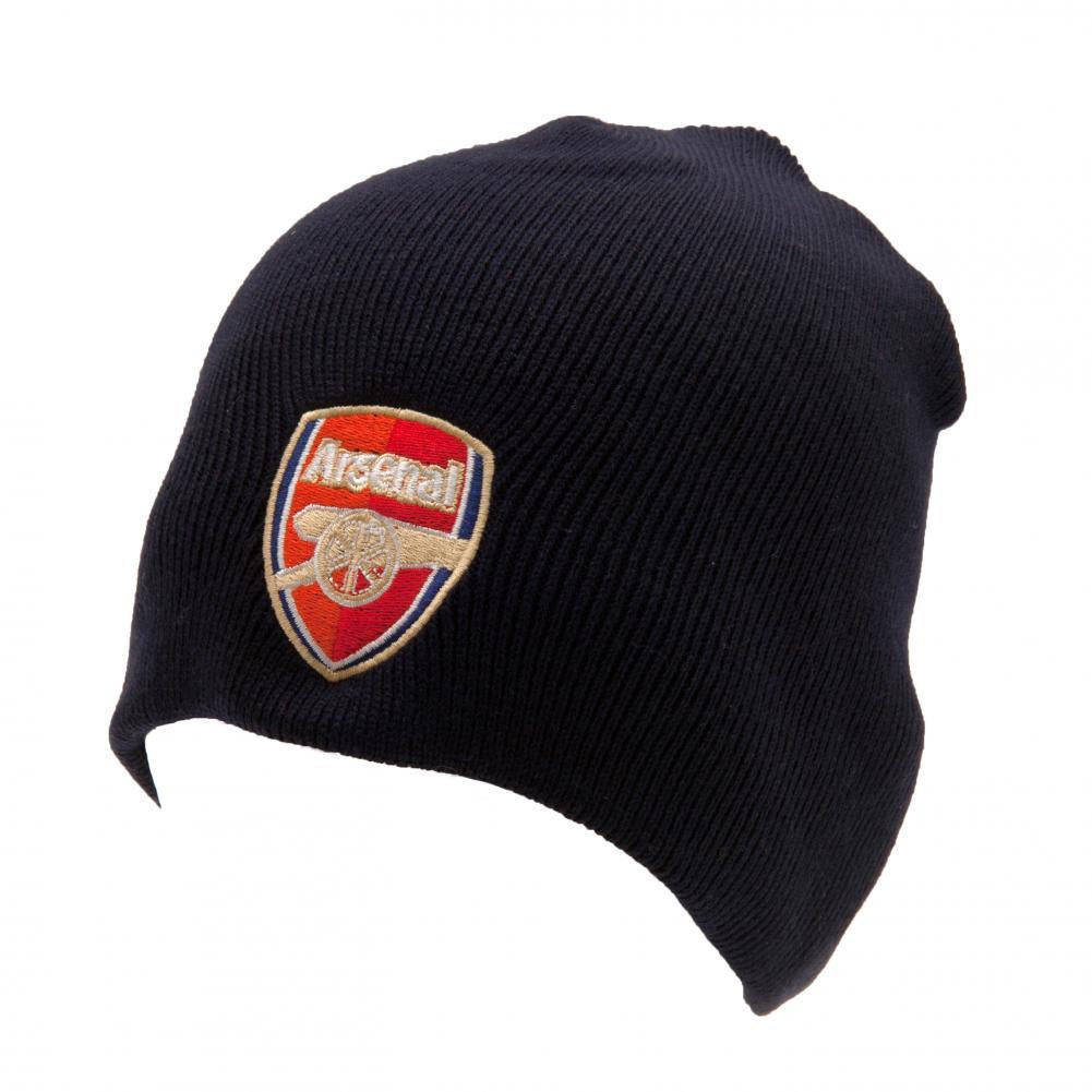 Black-Red-Blue - Back - Arsenal FC Dome Style Beanie