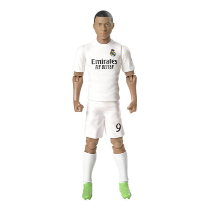 White-Green - Back - Real Madrid CF Kylian Mbappe Action Figure